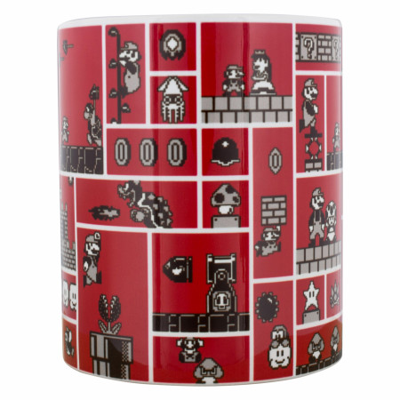 Super Mario Bros. Retro Scenes 11 oz. Ceramic Mug